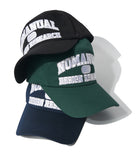 NOMANUAL(ノーマニュアル) ARCH LOGO BALL CAP - GREEN