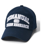 NOMANUAL(ノーマニュアル) ARCH LOGO BALL CAP - NAVY