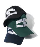 NOMANUAL(ノーマニュアル) ARCH LOGO BALL CAP - NAVY