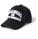 NOMANUAL(ノーマニュアル) ARCH LOGO BALL CAP - BLACK