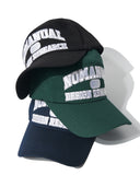 NOMANUAL(ノーマニュアル) ARCH LOGO BALL CAP - BLACK