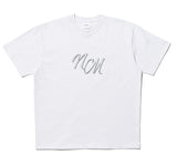 NOMANUAL(ノーマニュアル) METAL LOGO T-SHIRT - WHITE