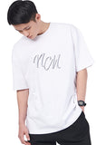 NOMANUAL(ノーマニュアル) METAL LOGO T-SHIRT - WHITE