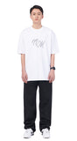 NOMANUAL(ノーマニュアル) METAL LOGO T-SHIRT - WHITE