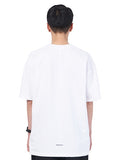 NOMANUAL(ノーマニュアル) METAL LOGO T-SHIRT - WHITE