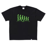 NOMANUAL(ノーマニュアル) DGN T-SHIRT - BLACK