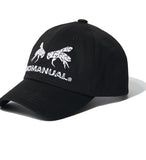 NOMANUAL(ノーマニュアル) WORKER BEE BALL CAP - BLACK