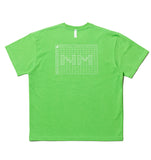 NOMANUAL(ノーマニュアル) EXCEL LOGO T-SHIRT - GREEN