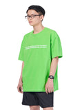 NOMANUAL(ノーマニュアル) EXCEL LOGO T-SHIRT - GREEN