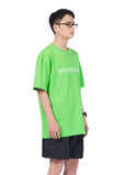 NOMANUAL(ノーマニュアル) EXCEL LOGO T-SHIRT - GREEN