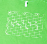 NOMANUAL(ノーマニュアル) EXCEL LOGO T-SHIRT - GREEN