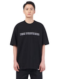 NOMANUAL(ノーマニュアル) EXCEL LOGO T-SHIRT - BLACK