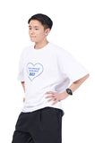 NOMANUAL(ノーマニュアル) LOVE YOURSELF T-SHIRT - WHITE