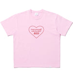 NOMANUAL(ノーマニュアル) LOVE YOURSELF T-SHIRT - PINK