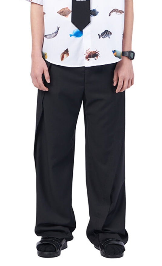 NOMANUAL(ノーマニュアル) R.C PANTS - BLACK