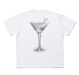 NOMANUAL(ノーマニュアル) MARTINI T-SHIRT - WHITE