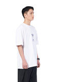 NOMANUAL(ノーマニュアル) MARTINI T-SHIRT - WHITE