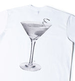 NOMANUAL(ノーマニュアル) MARTINI T-SHIRT - WHITE