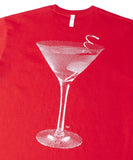 NOMANUAL(ノーマニュアル) MARTINI T-SHIRT - RED