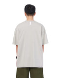 NOMANUAL(ノーマニュアル) NM GLOBE T-SHIRT - GRAY