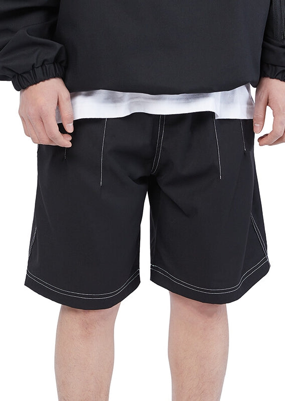 NOMANUAL(ノーマニュアル) S.L SHORT PANTS - BLACK – UNDERSTUDY CLUB