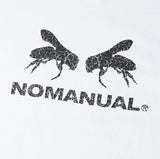 NOMANUAL(ノーマニュアル) WORKER BEE T-SHIRT - WHITE