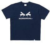 NOMANUAL(ノーマニュアル) WORKER BEE T-SHIRT - NAVY