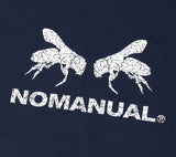 NOMANUAL(ノーマニュアル) WORKER BEE T-SHIRT - NAVY