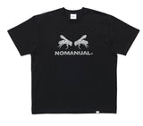 NOMANUAL(ノーマニュアル) WORKER BEE T-SHIRT - BLACK