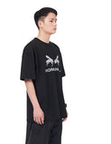 NOMANUAL(ノーマニュアル) WORKER BEE T-SHIRT - BLACK