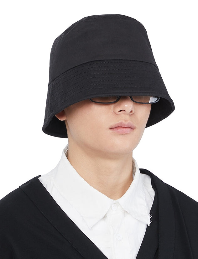 NOMANUAL(ノーマニュアル) NM LOGO BUCKET HAT - BLACK