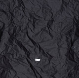NOMANUAL(ノーマニュアル) WRINKLED SHORT SLEEVE SHIRT - BLACK
