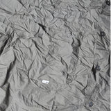 NOMANUAL(ノーマニュアル) WRINKLED SHORT SLEEVE SHIRT - WARM STONE