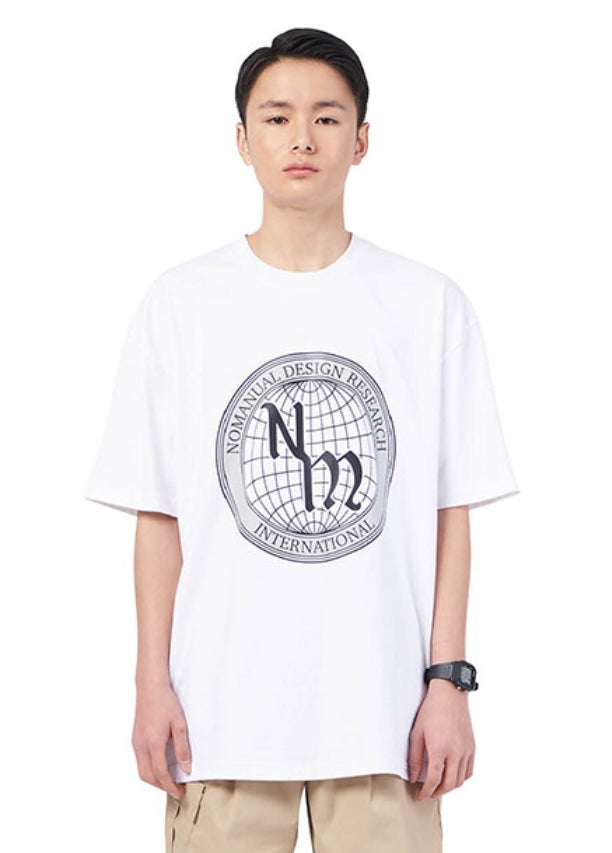 NOMANUAL(ノーマニュアル) WWN T-SHIRT - WHITE