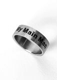 SSY(エスエスワイ) MY MAIN MAN DONATION HOPE RING (SURGICAL STEEL)