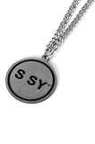 SSY(エスエスワイ) S SY PENDANT NECKLACE (SURGICAL STEEL)