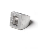 SSY(エスエスワイ) SQUARE OURLINE RING (SURGICAL STEEL)