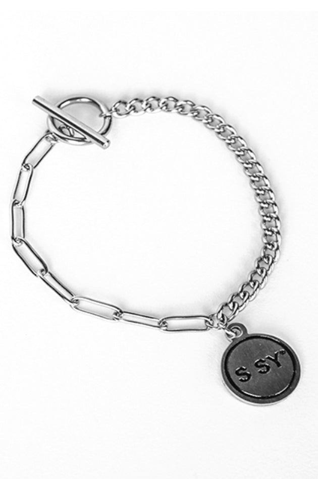 SSY(エスエスワイ) S SY PENDANT LINK CHAIN BRACELET (SURGICAL STEEL)