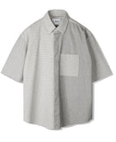 SSY(エスエスワイ) 3 check complex half shirt