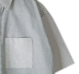 SSY(エスエスワイ) 3 check complex half shirt