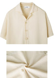 SSY(エスエスワイ) button up half sleeve pique cardigan cream