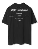 SSY(エスエスワイ)  lost childhood t-shirt black