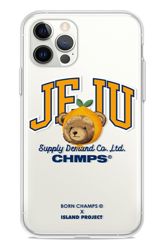 ボーンチャンプス(BORN CHAMPS)  JEJU BEAR JELLY CASE B21SA18OR