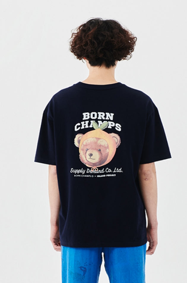 ボーンチャンプス(BORN CHAMPS)   BEAR HEAD TEE B21ST31NA