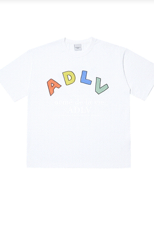 アクメドラビ(acme' de la vie)  DINGA BEAR SHORT SLEEVE T-SHIRT WHITE