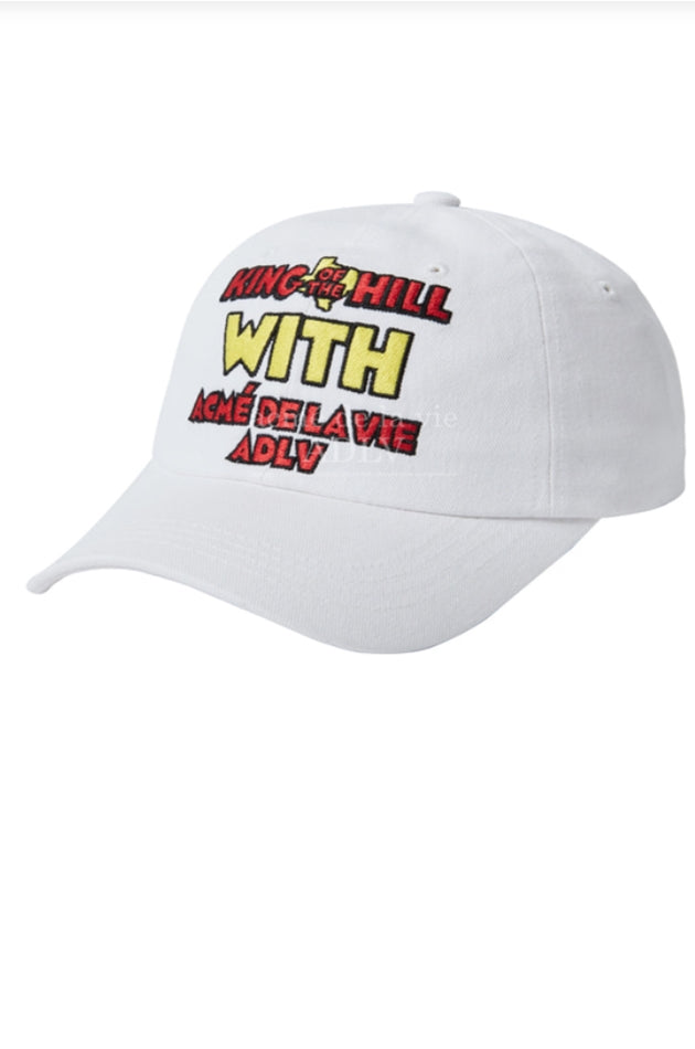 アクメドラビ(acme' de la vie)  KING OF THE HILL - WHTE BALL CAP