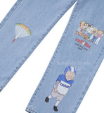 アクメドラビ(acme' de la vie) HILL FAMILY - BLUE DENIM