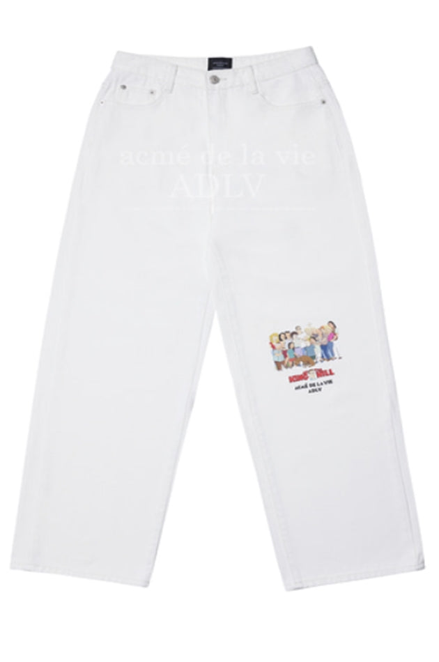 アクメドラビ(acme' de la vie) HILL FAMILY - WHITE DENIM