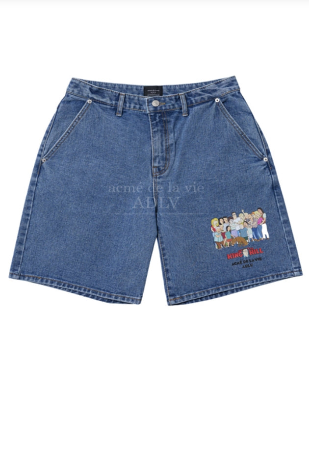 アクメドラビ(acme' de la vie)  HILL FAMILY - DENIM SHORTS