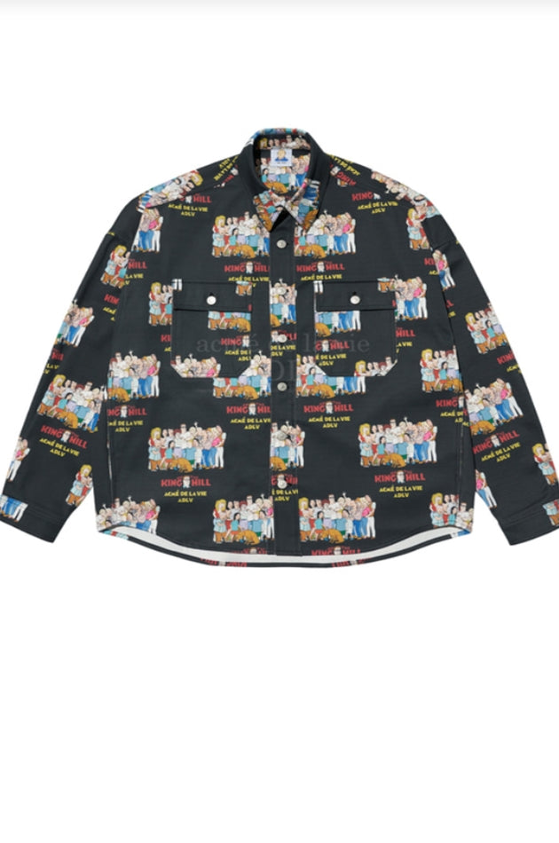 アクメドラビ(acme' de la vie)  HILL FAMILY - BLACK JACKET